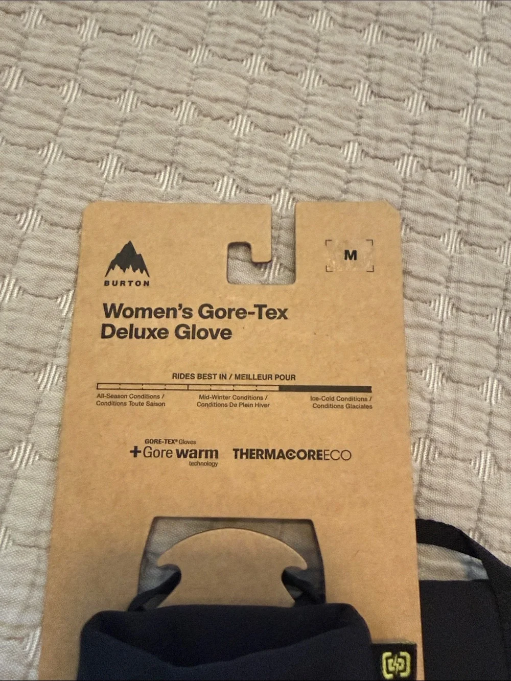Women’s Burton gore tex gloves size M